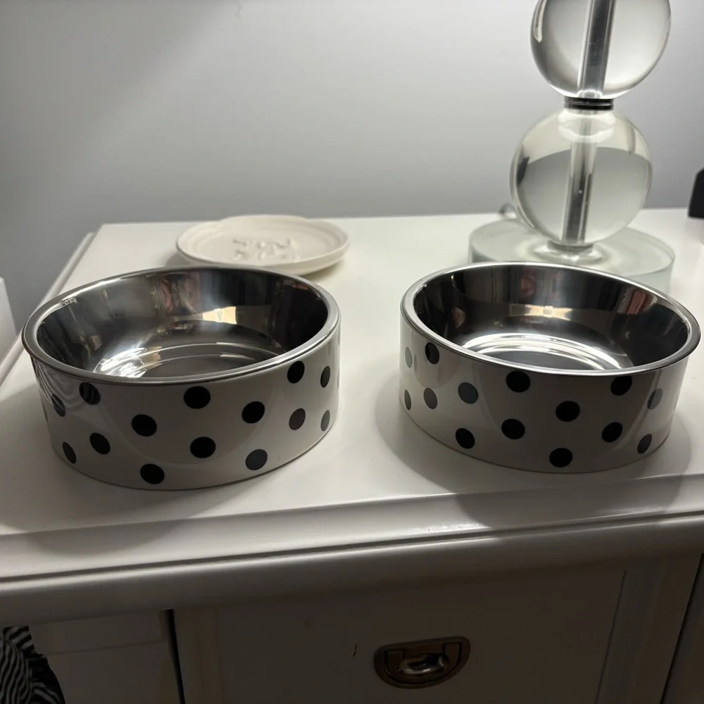 New pet bowls